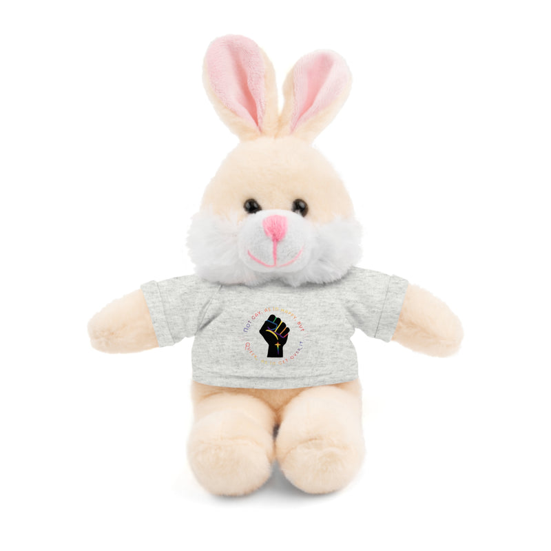 Get Used To It Stuffed Animal | Queer Pride Decor