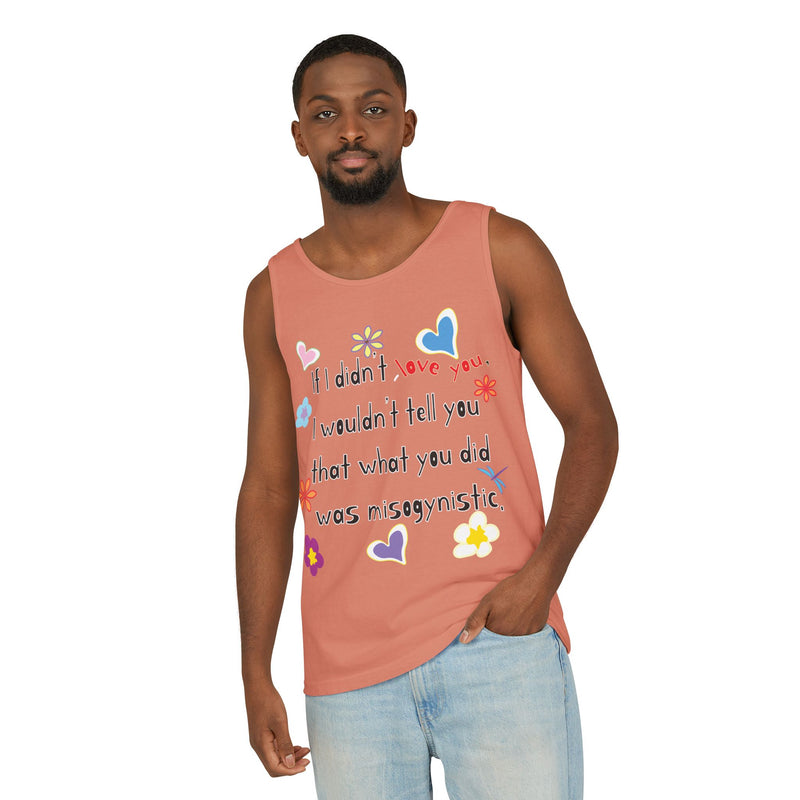Love Wins (Anti-Misogyny) Tank Top | Black Queer Art