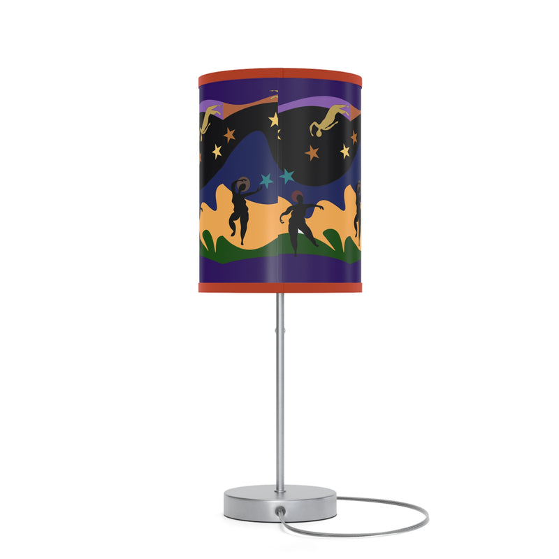 Autumn Dancers Table Lamp | Afrocentric Home Decor