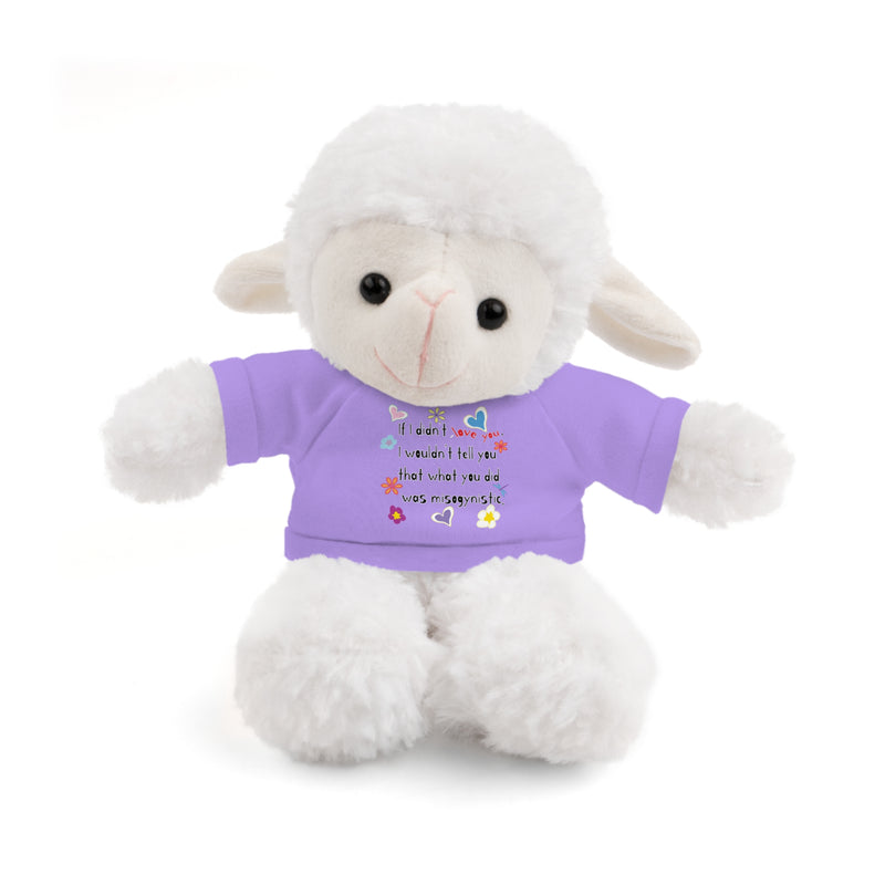 Love Wins (Anti-Misogyny) Stuffed Animal | Queer Affirming Gifts