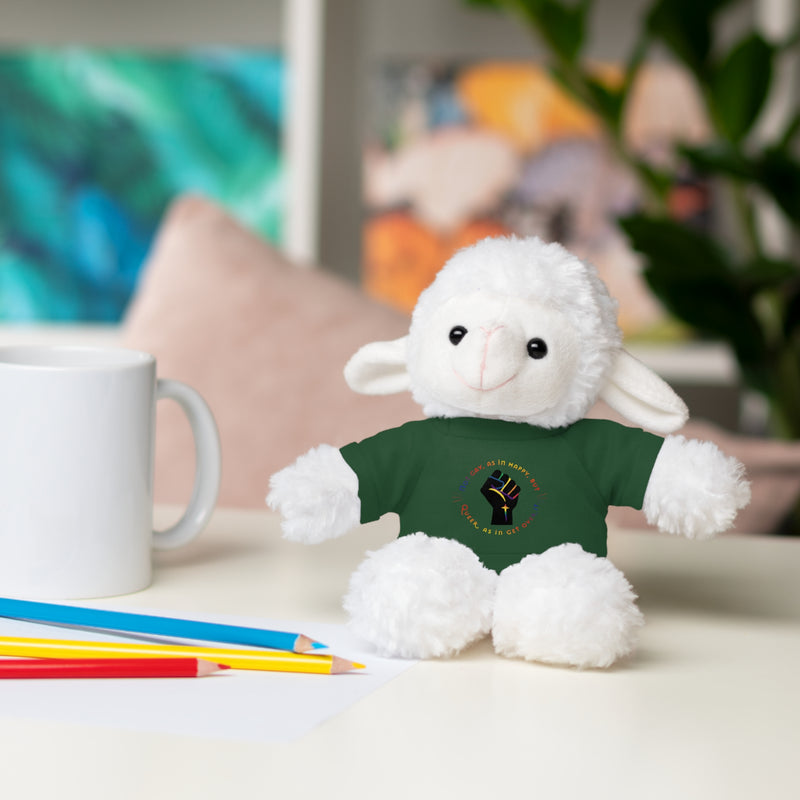 Get Used To It Stuffed Animal | Queer Pride Decor