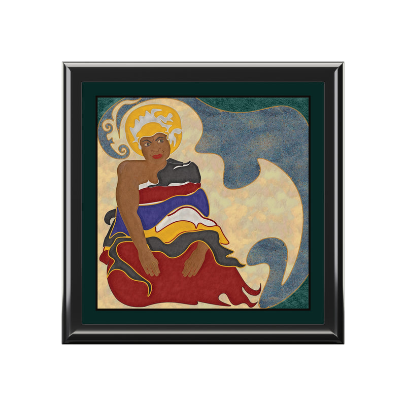Queen Mother Jewelry Box | Black Women's Empowerment Decor