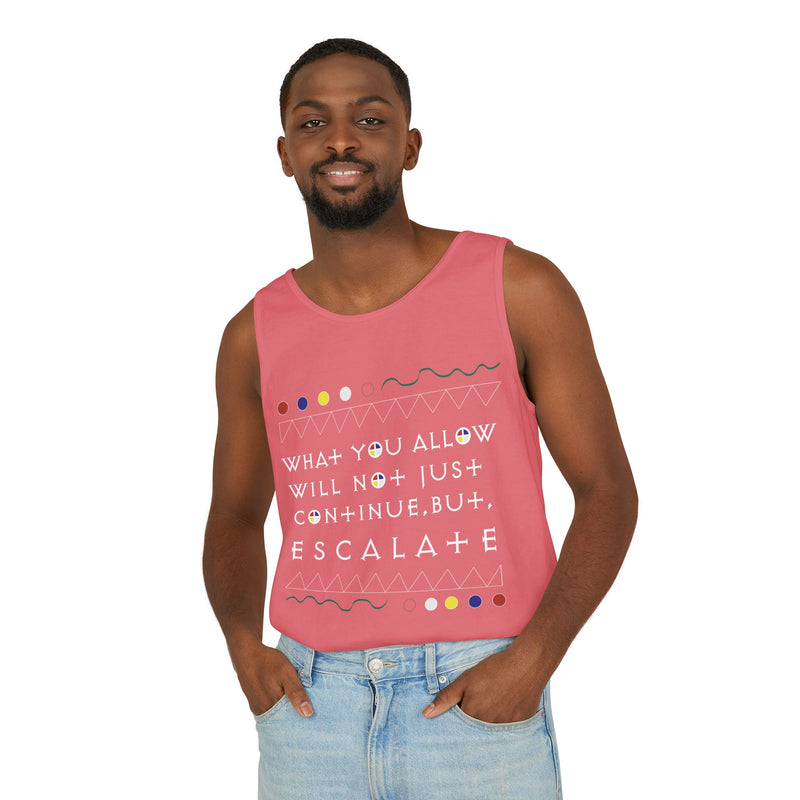 What You Allow... Tank Top | Black Empowerment Apparel