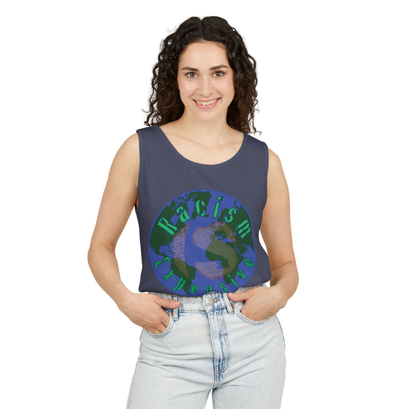 Racism Is Expensive Tank Top | Black Protest Art