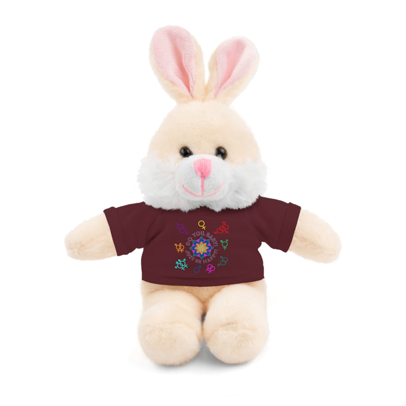 Do You Baby, Just Be Happy Stuffed Animal | Black Queer Joy