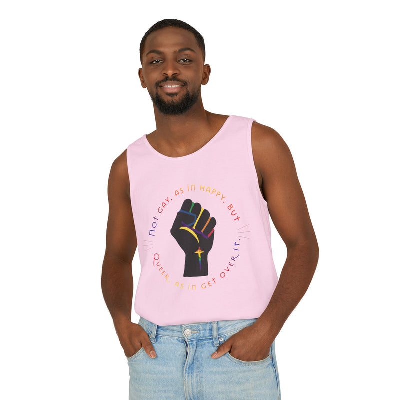 Get Used To It Tank Top | Queer Pride Apparel