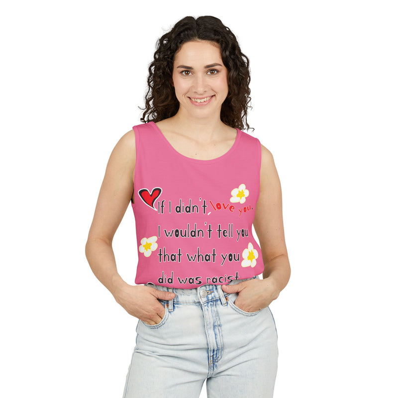 Love Wins (Anti-Racism) Tank Top | Black Pride Apparel