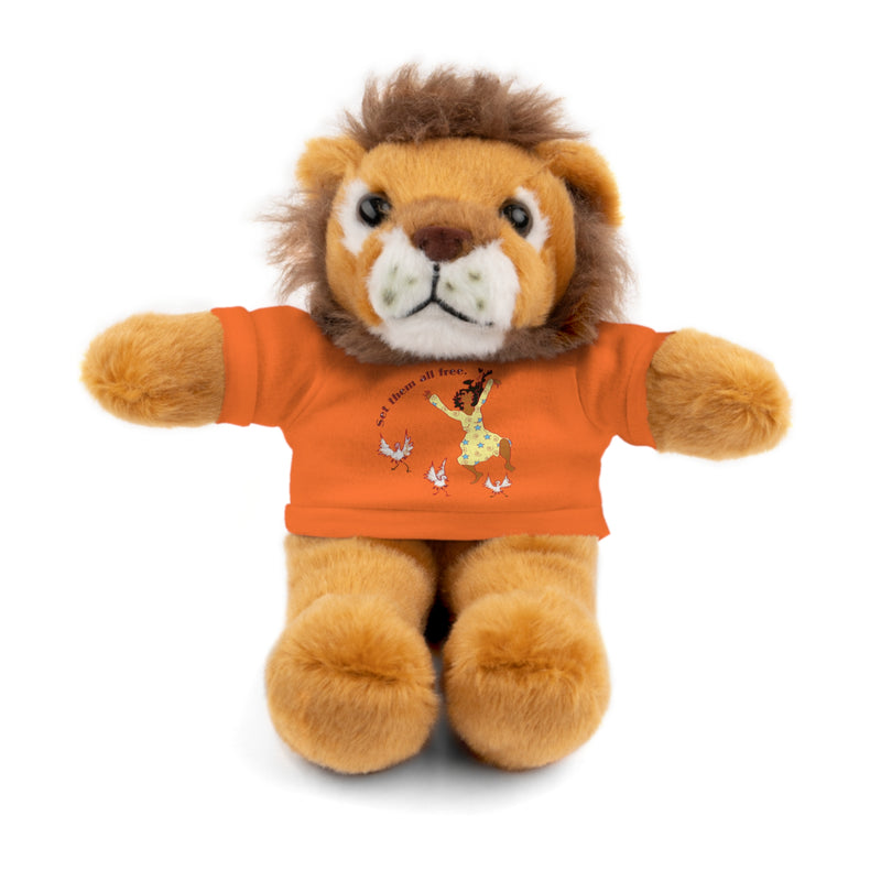 Set Em All Free Stuffed Animal | Black Liberation Decor