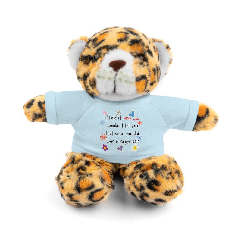 Love Wins (Anti-Misogyny) Stuffed Animal | Queer Affirming Gifts