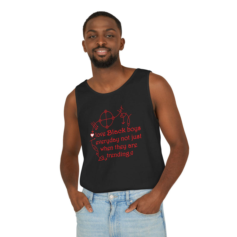 Love Black Boys Everyday Tank Top | Black Boy Joy