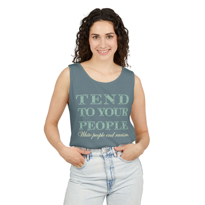 Tend To Your People Tank Top | Black Community Love