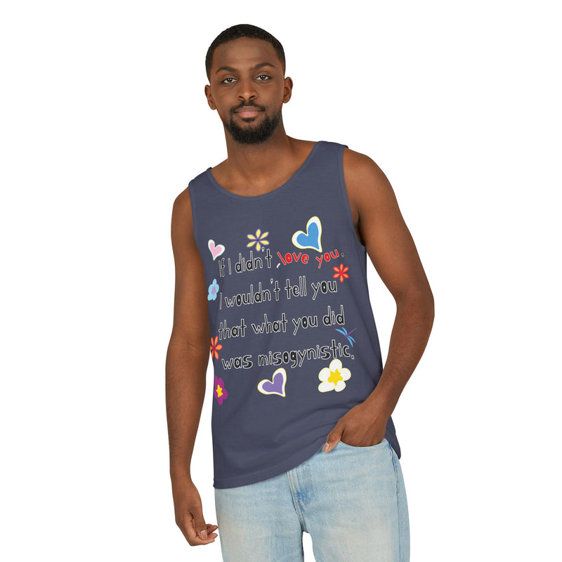 Love Wins (Anti-Misogyny) Tank Top | Black Queer Art