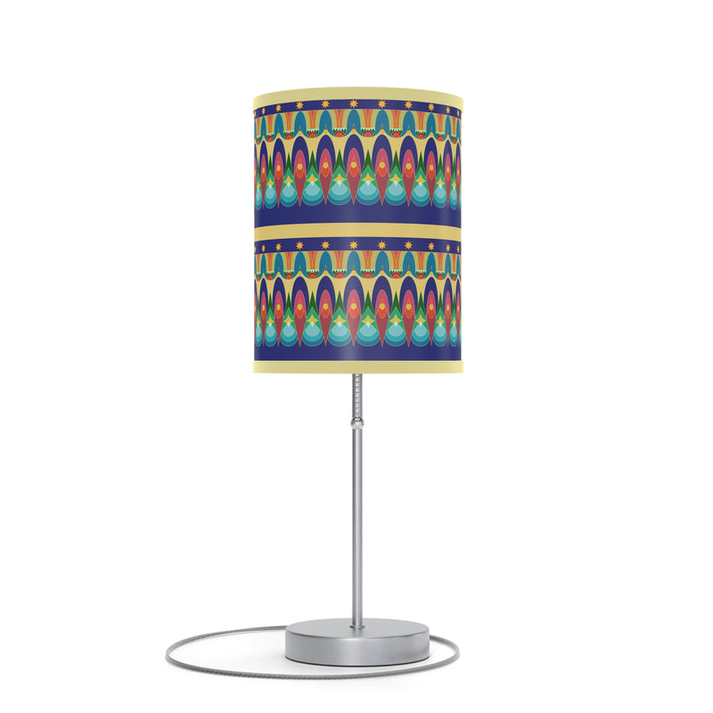 Our Sacred Temples Lamp on a Stand | Afrocentric Home Decor