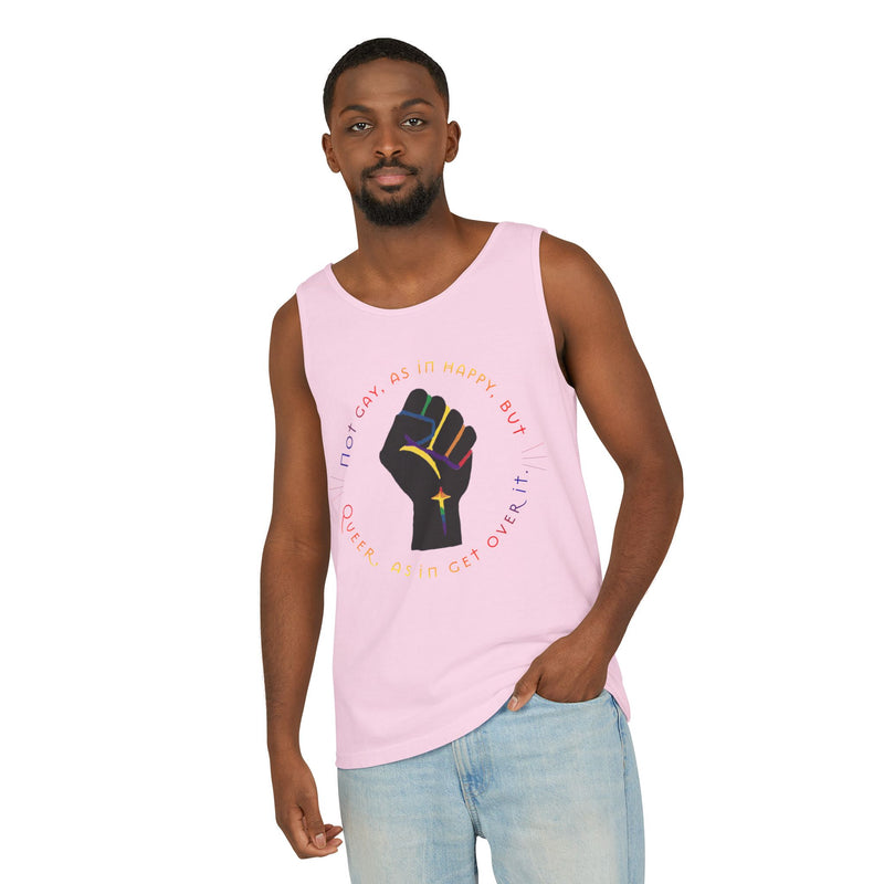 Get Used To It Tank Top | Queer Pride Apparel