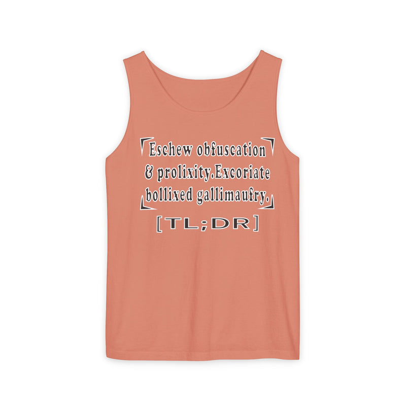[TL;DR] Tank Top | Black Queer Affirmation