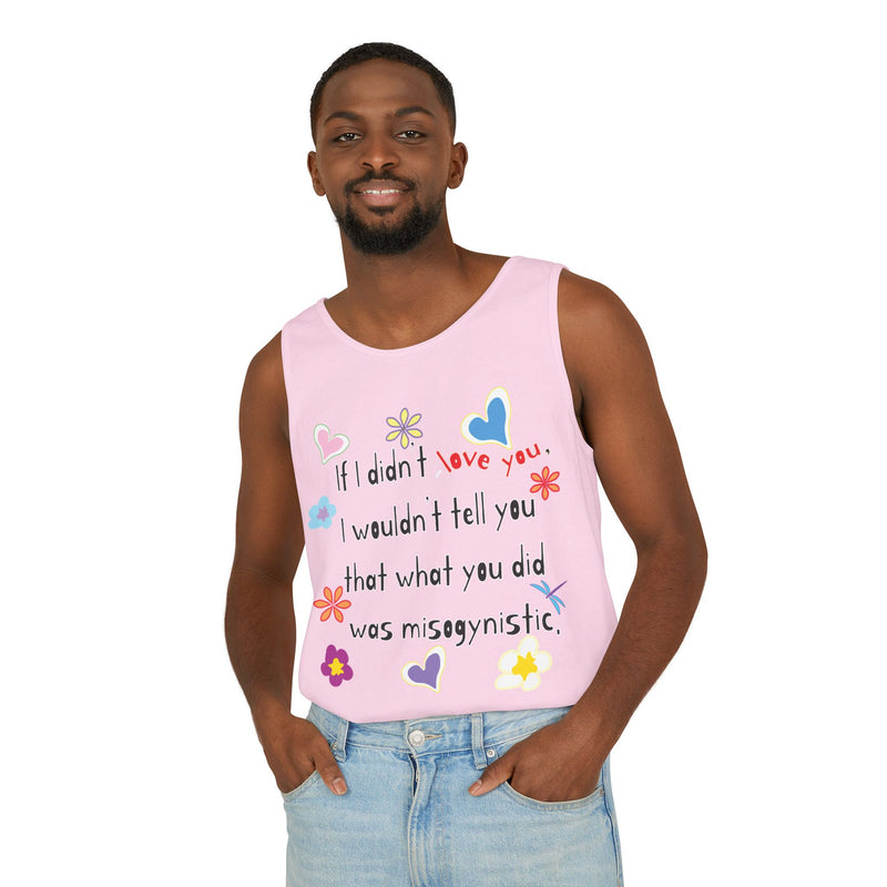 Love Wins (Anti-Misogyny) Tank Top | Black Queer Art