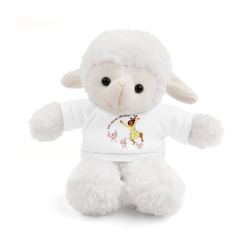 Set Em All Free Stuffed Animal | Black Liberation Decor