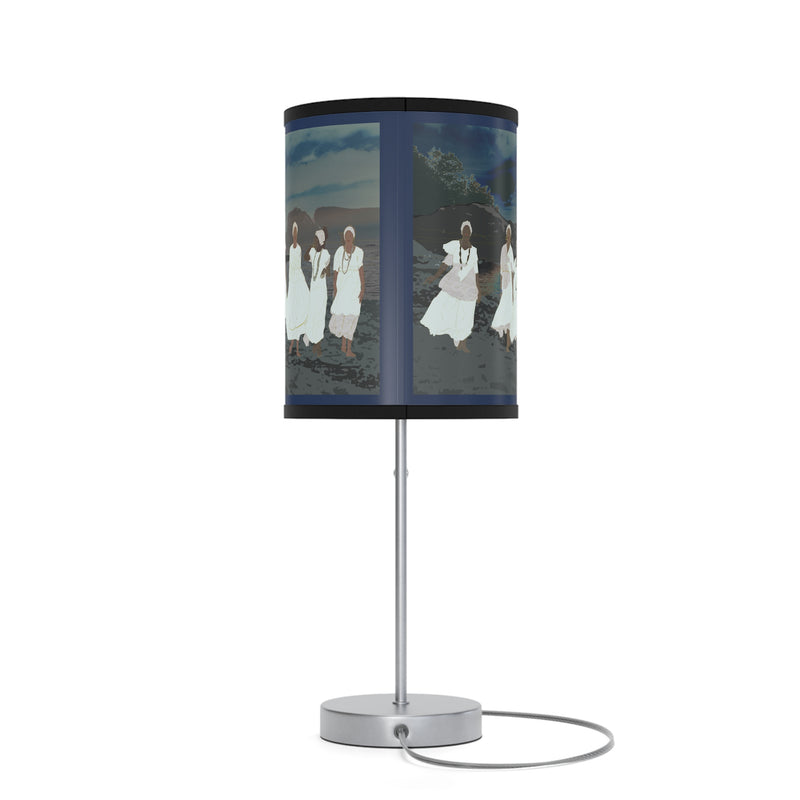 The Gathering Lamp on a Stand | Afrocentric Home Decor