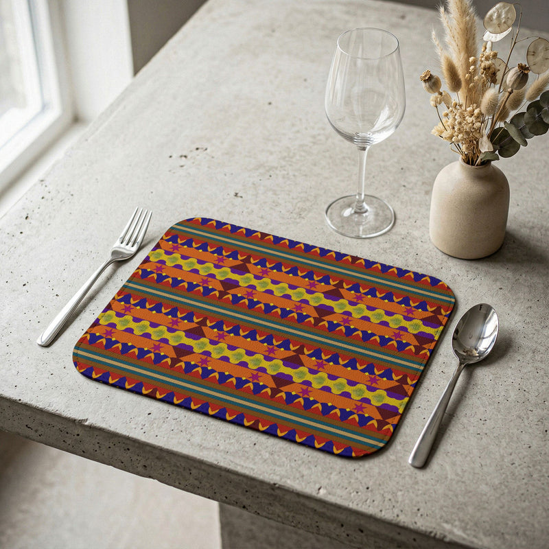 Kujichagulia Leather Placemat