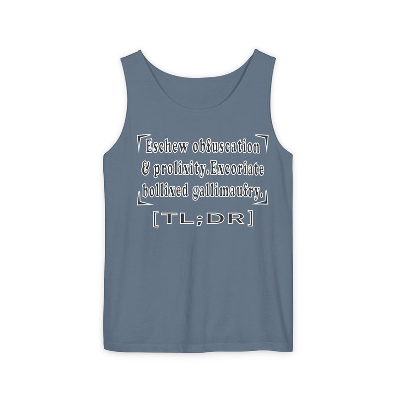 [TL;DR] Tank Top | Black Queer Affirmation