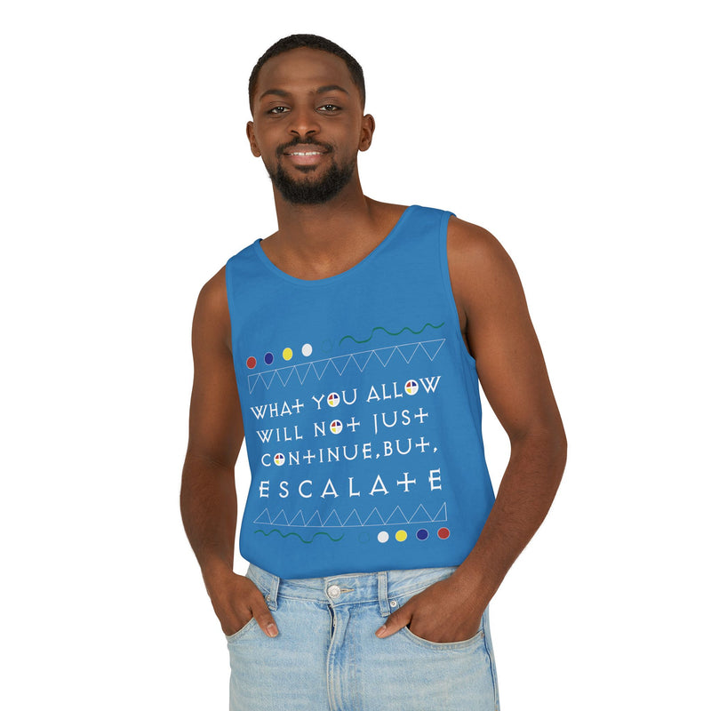 What You Allow... Tank Top | Black Empowerment Apparel