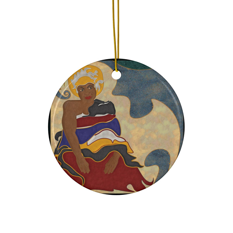 Queen Mother Ornament | Black Women's Pride Decor