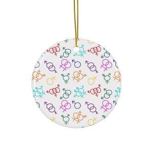 Come As You Are Ceramic Ornament | Queer Art