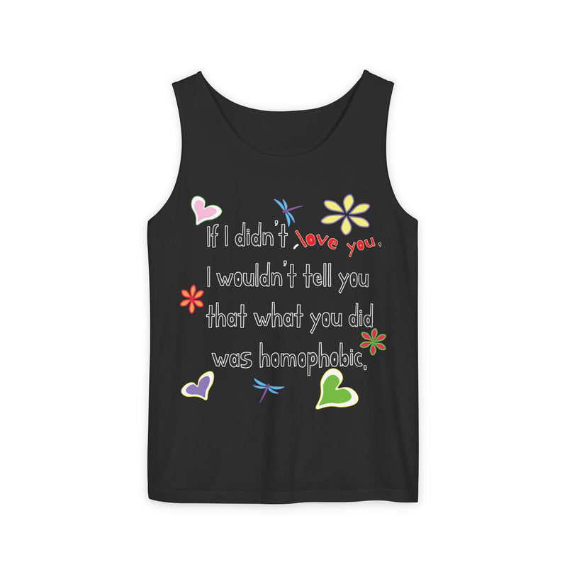 Love Wins (Anti-Homophobia) Tank Top | Queer Pride Apparel