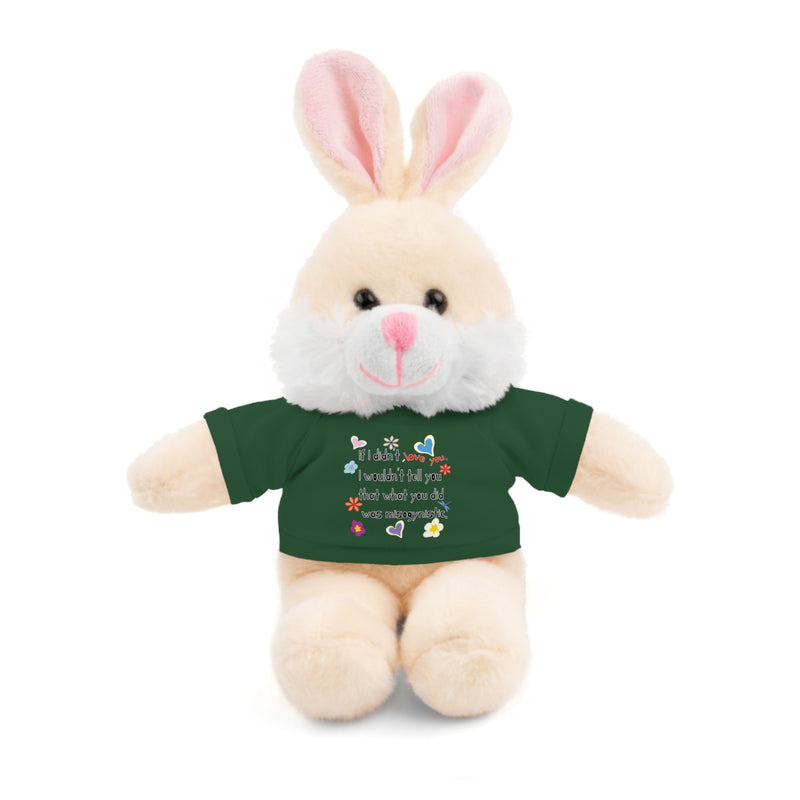 Love Wins (Anti-Misogyny) Stuffed Animal | Queer Affirming Gifts
