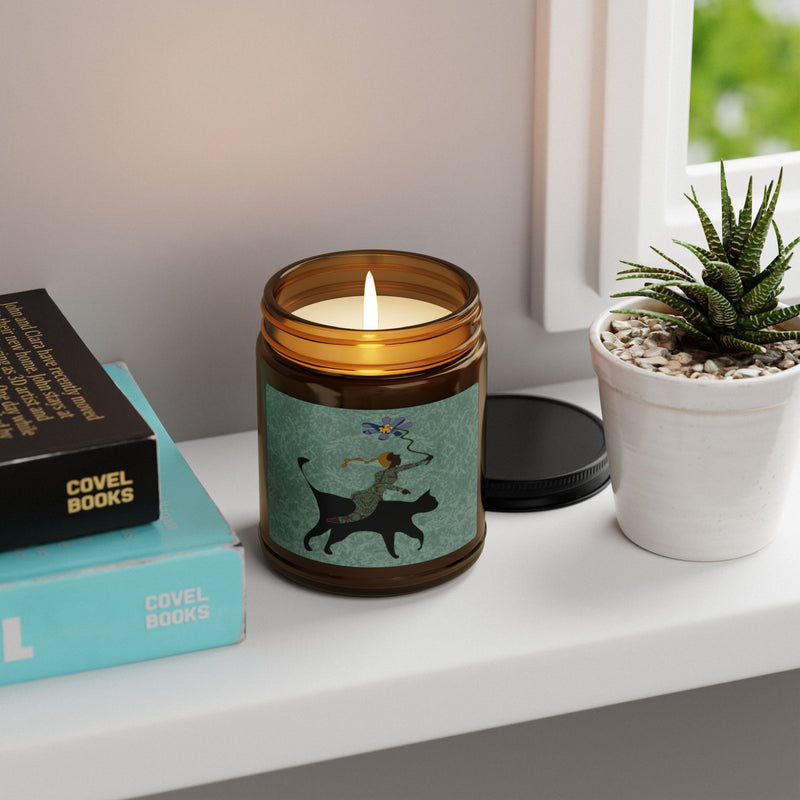 She Gives Soy Candle | Black Queer Home Decor