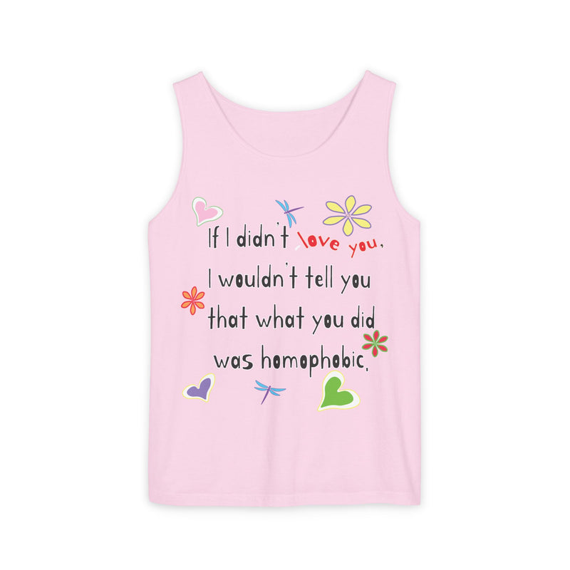 Love Wins (Anti-Homophobia) Tank Top | Queer Pride Apparel