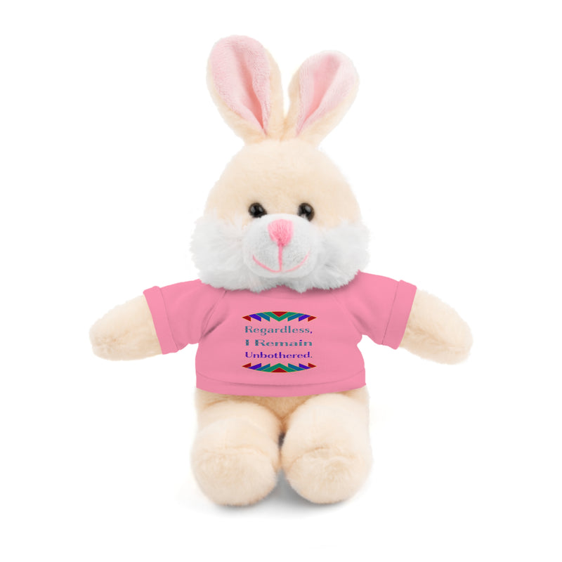 Regardless, I Remain Unbothered Stuffed Animal | Black Pride Accessories