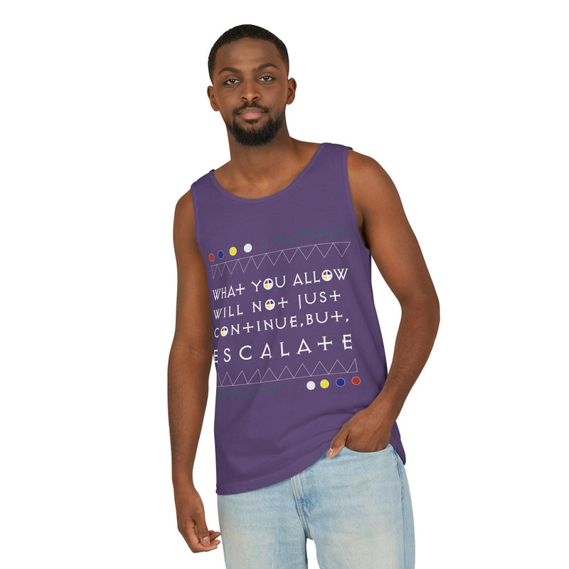 What You Allow... Tank Top | Black Empowerment Apparel
