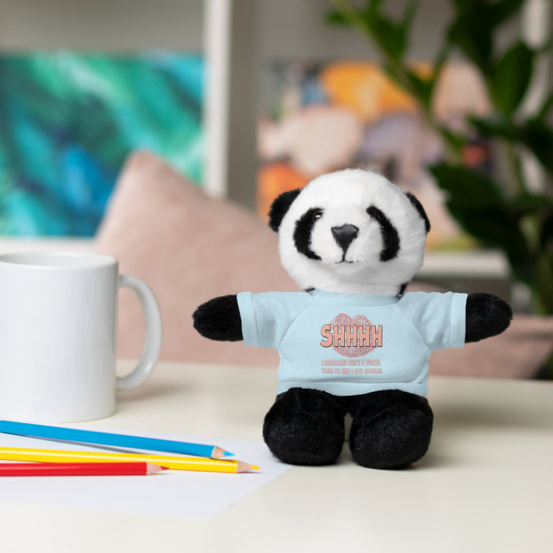 Shhhh Stuffed Animal - Queer Comfort