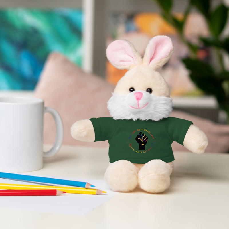 Get Used To It Stuffed Animal | Queer Pride Decor