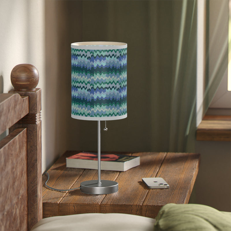 Afro-Atlantics Sing Lamp on a Stand | Black History Home Decor