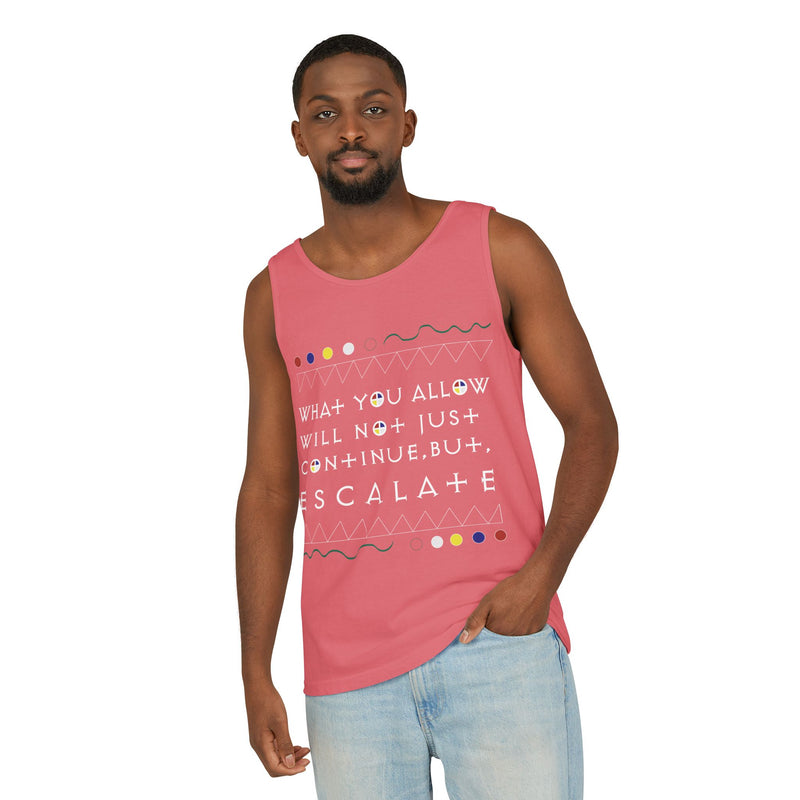 What You Allow... Tank Top | Black Empowerment Apparel