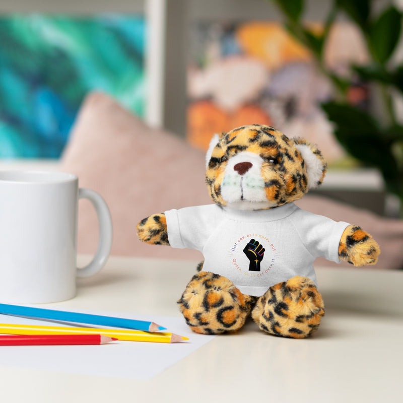 Get Used To It Stuffed Animal | Queer Pride Decor