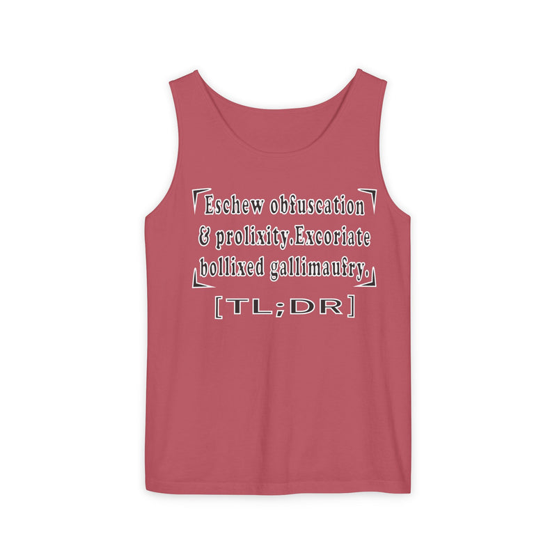 [TL;DR] Tank Top | Black Queer Affirmation