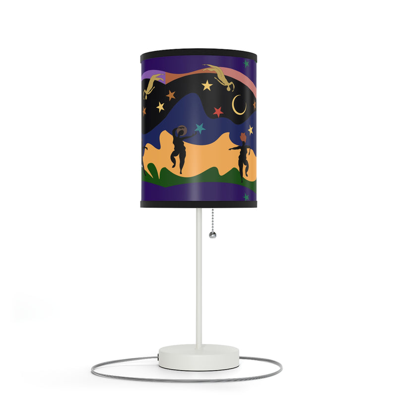 Autumn Dancers Table Lamp | Afrocentric Home Decor