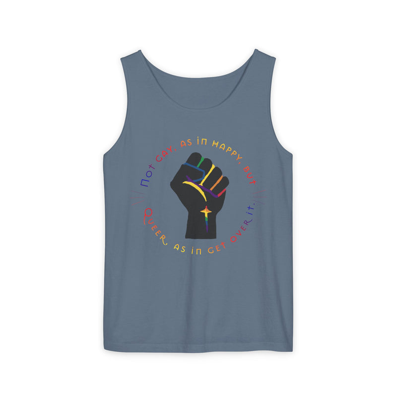 Get Used To It Tank Top | Queer Pride Apparel