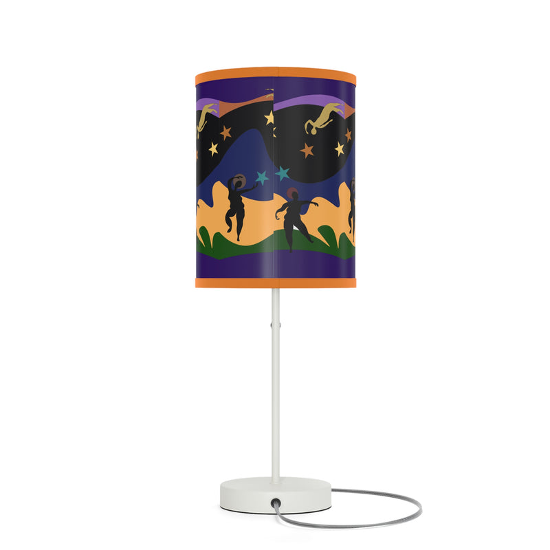 Autumn Dancers Table Lamp | Afrocentric Home Decor