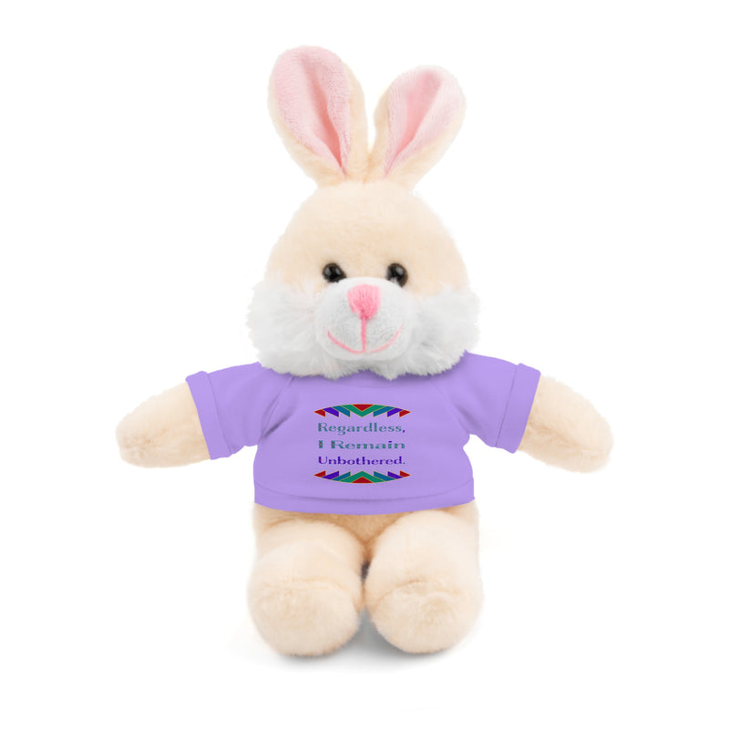 Regardless, I Remain Unbothered Stuffed Animal | Black Pride Accessories