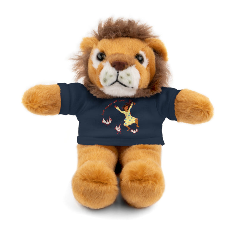 Set Em All Free Stuffed Animal | Black Liberation Decor