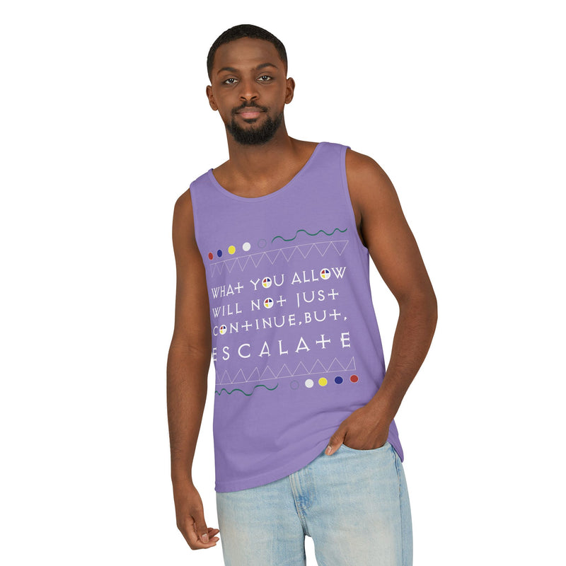 What You Allow... Tank Top | Black Empowerment Apparel