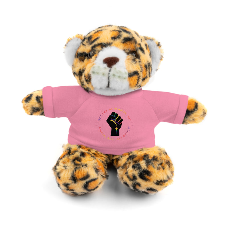 Get Used To It Stuffed Animal | Queer Pride Decor