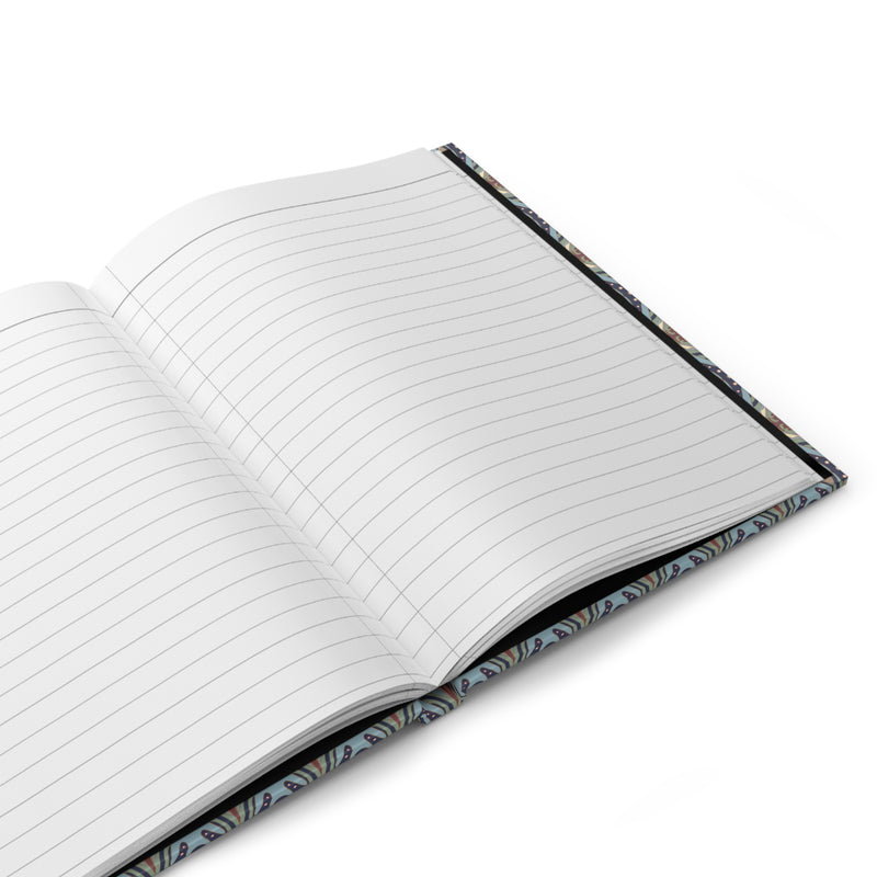Exit The Cosmic Egg Hardcover Journal | Queer Art & Black Pride