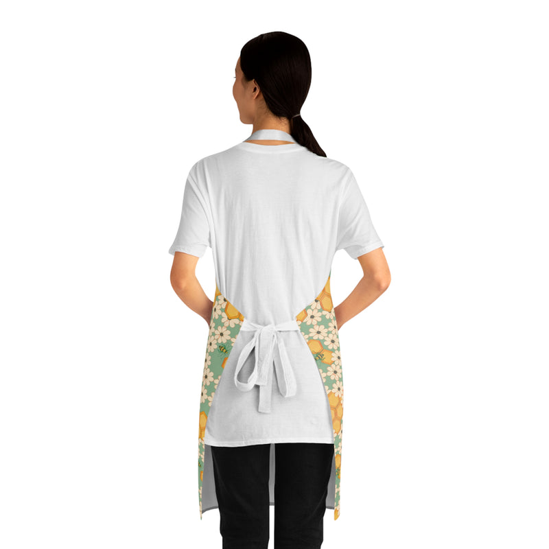 Success's Sweet Sting  — Yellow Daisies Kitchen Apron