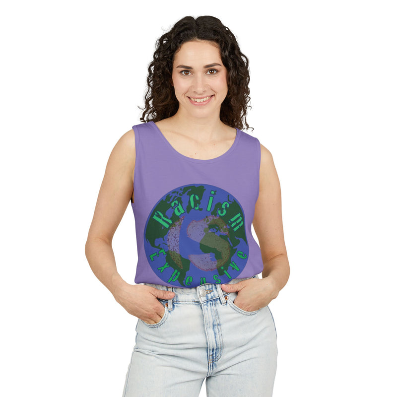 Racism Is Expensive Tank Top | Black Protest Art