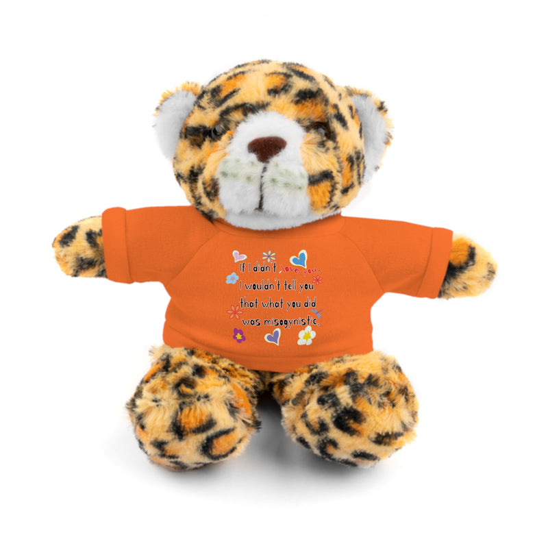 Love Wins (Anti-Misogyny) Stuffed Animal | Queer Affirming Gifts